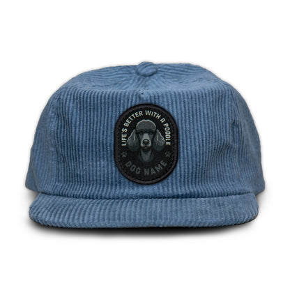 Poodle (Black) Corduroy