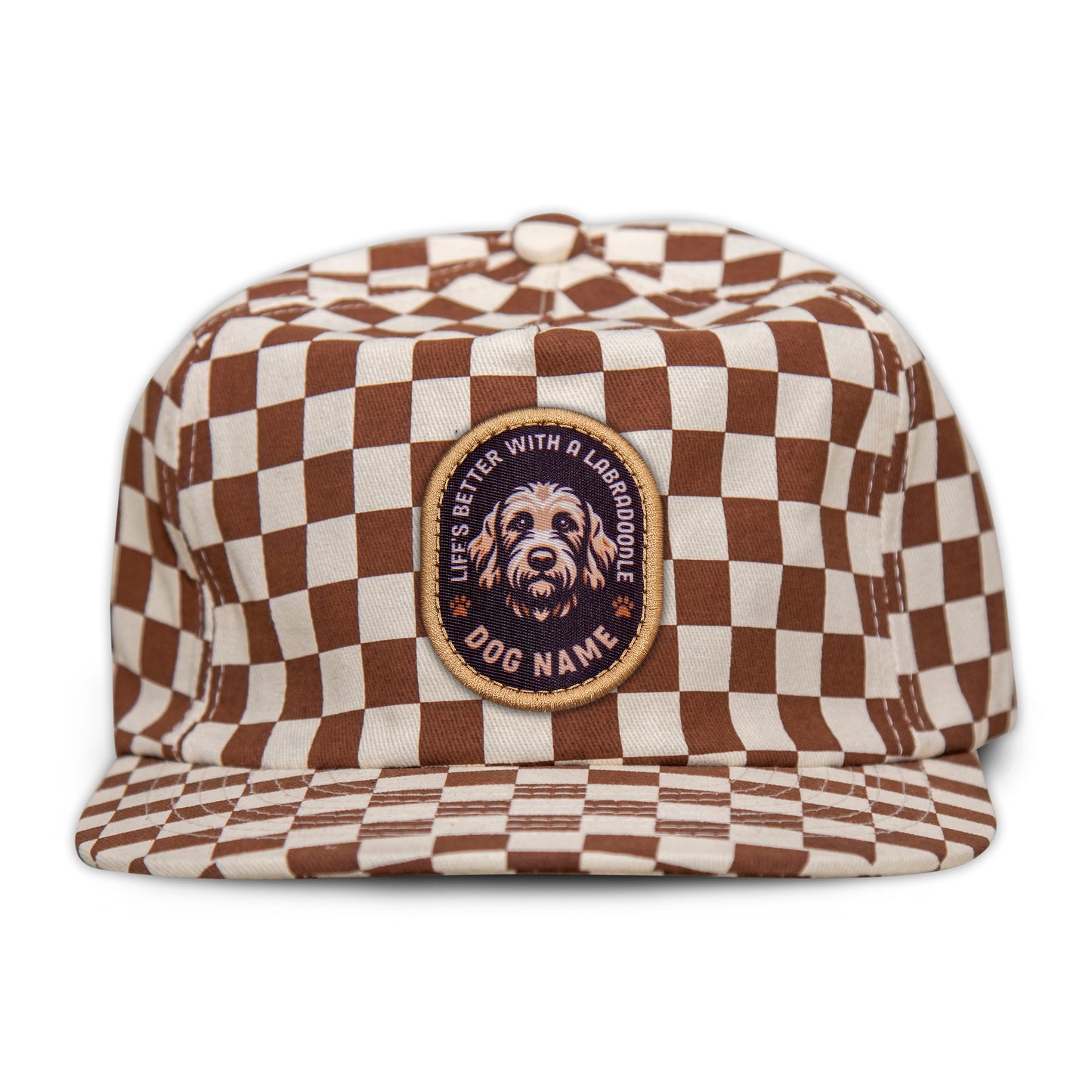 Labradoodle (Light) Unstructured Checkerboard