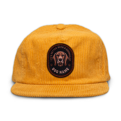 Coonhound (Brown) Corduroy