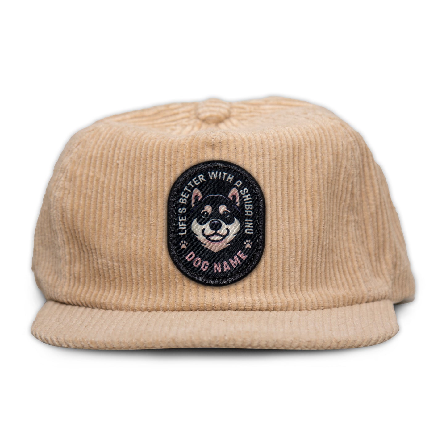 Shiba Inu (Black & Tan) Corduroy