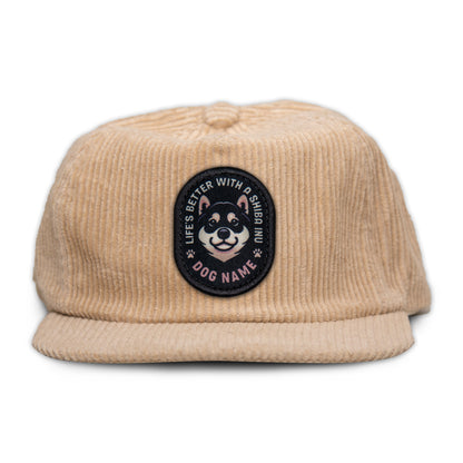 Shiba Inu (Black & Tan) Corduroy