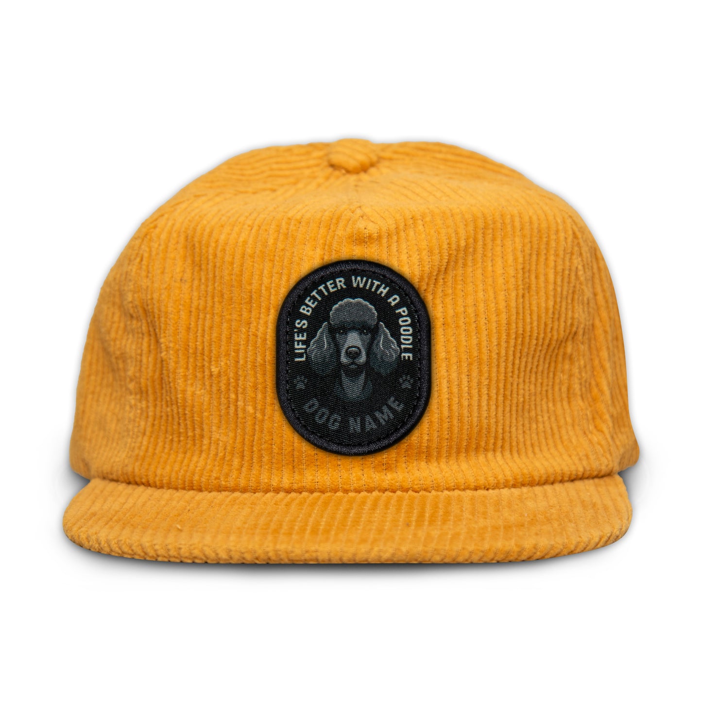 Poodle (Black) Corduroy