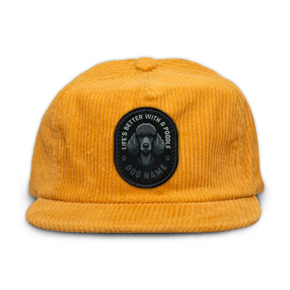 Poodle (Black) Corduroy