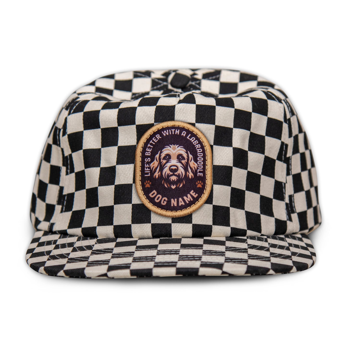 Labradoodle (Light) Unstructured Checkerboard
