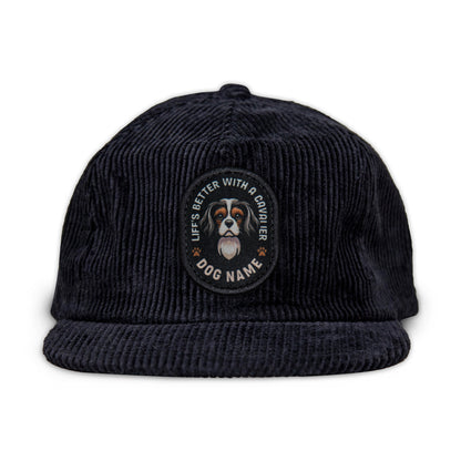 Cavalier King Charles Spaniel (Tri-Color) Corduroy