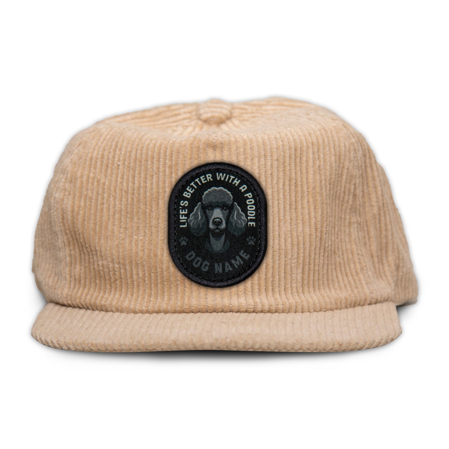 Poodle (Black) Corduroy