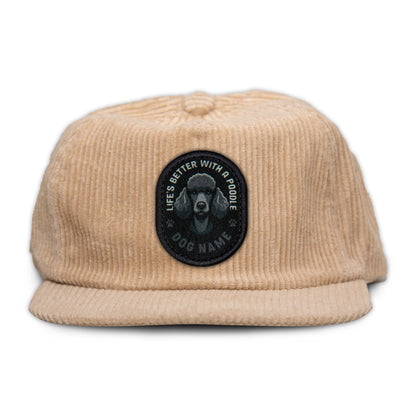 Poodle (Black) Corduroy