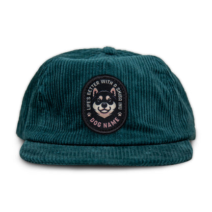 Shiba Inu (Black & Tan) Corduroy