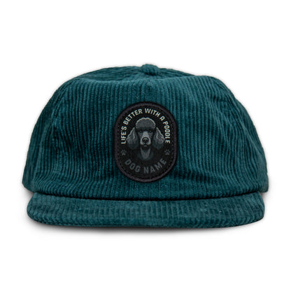 Poodle (Black) Corduroy