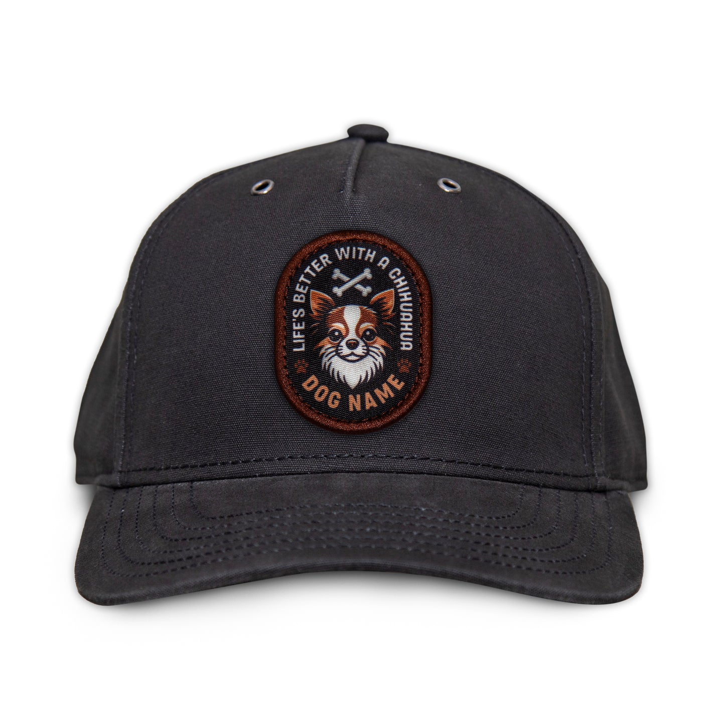 Chihuahua (Brown/White) Snapback