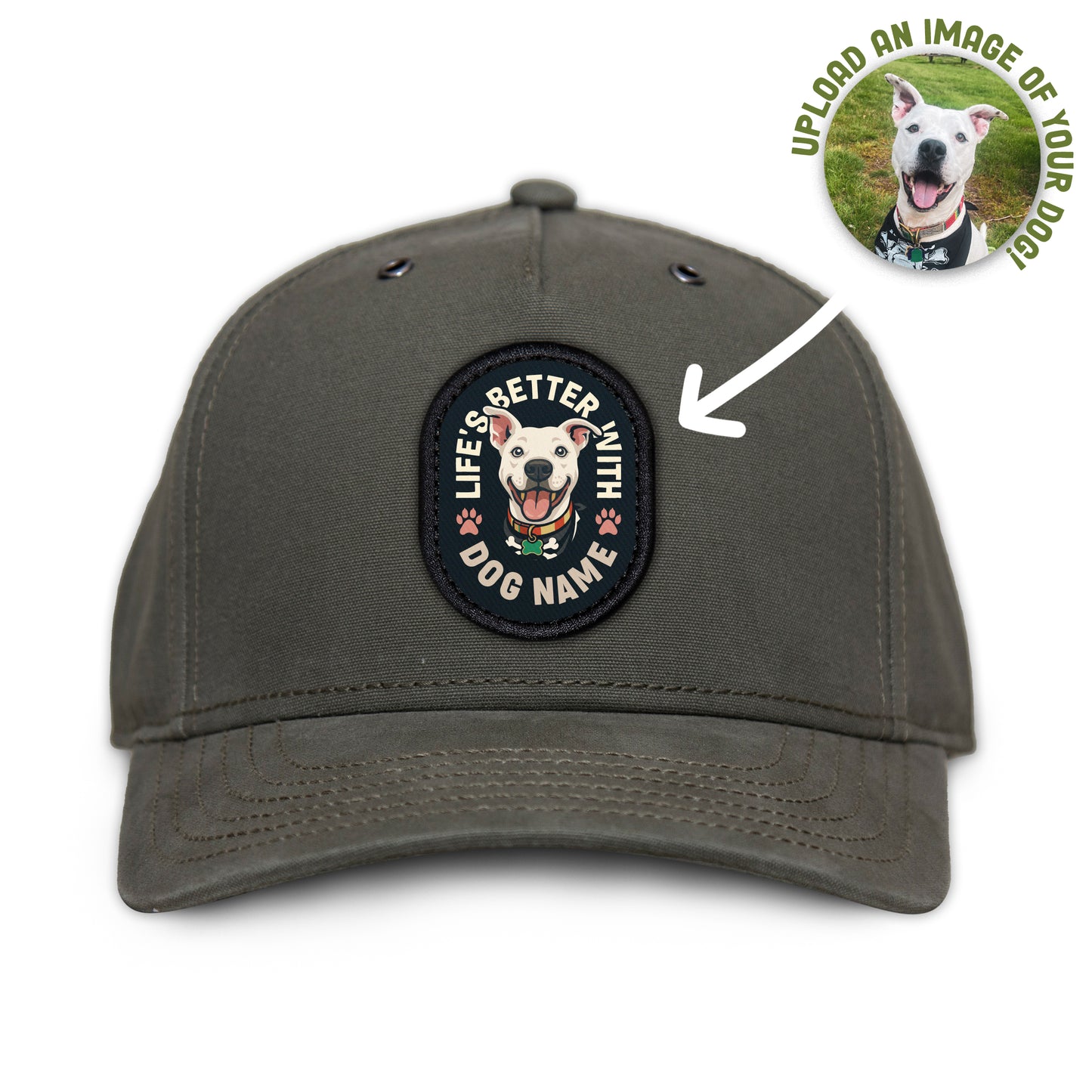 ONE-OF-A-KIND Custom Dog Hat