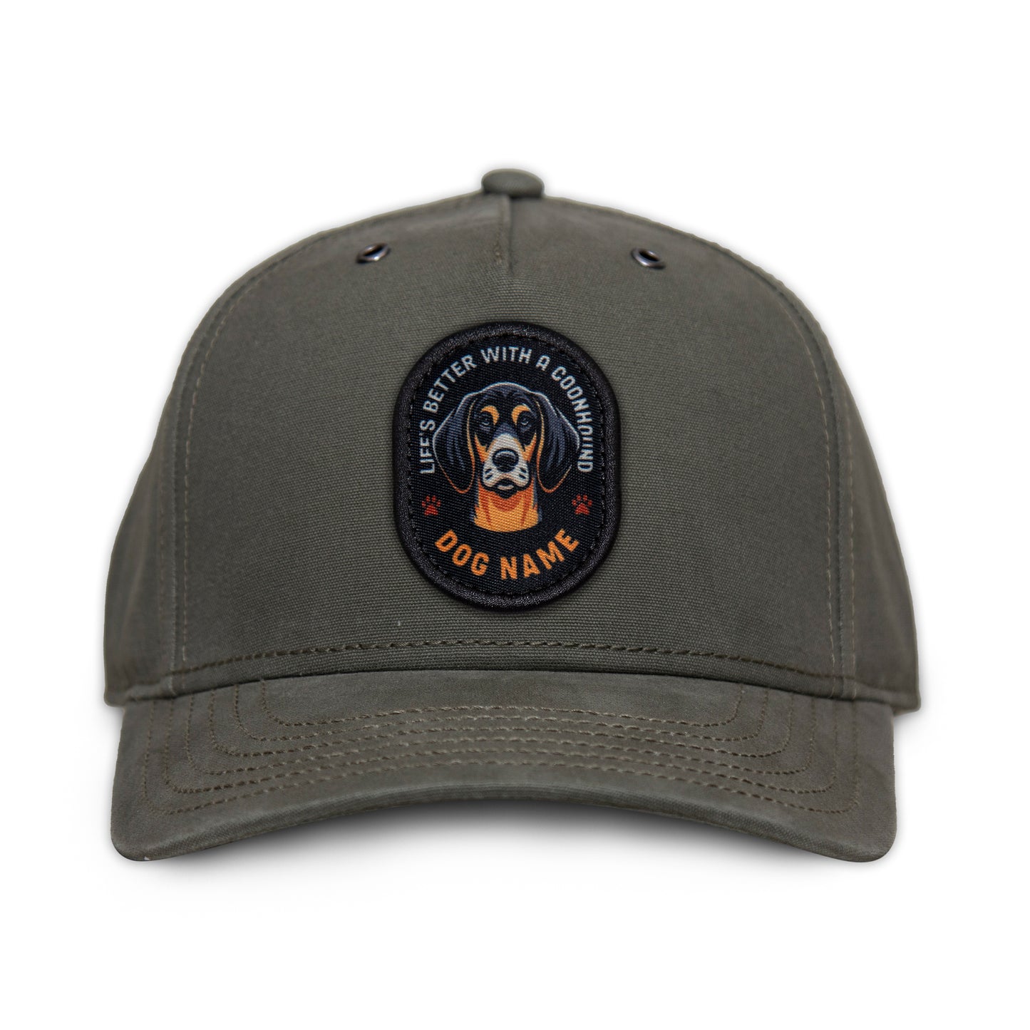 Coonhound (Black & Tan) Snapback
