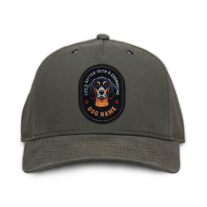 Coonhound (Black & Tan) Snapback