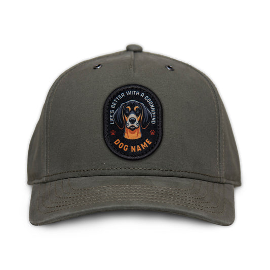 Coonhound (Black & Tan) Snapback