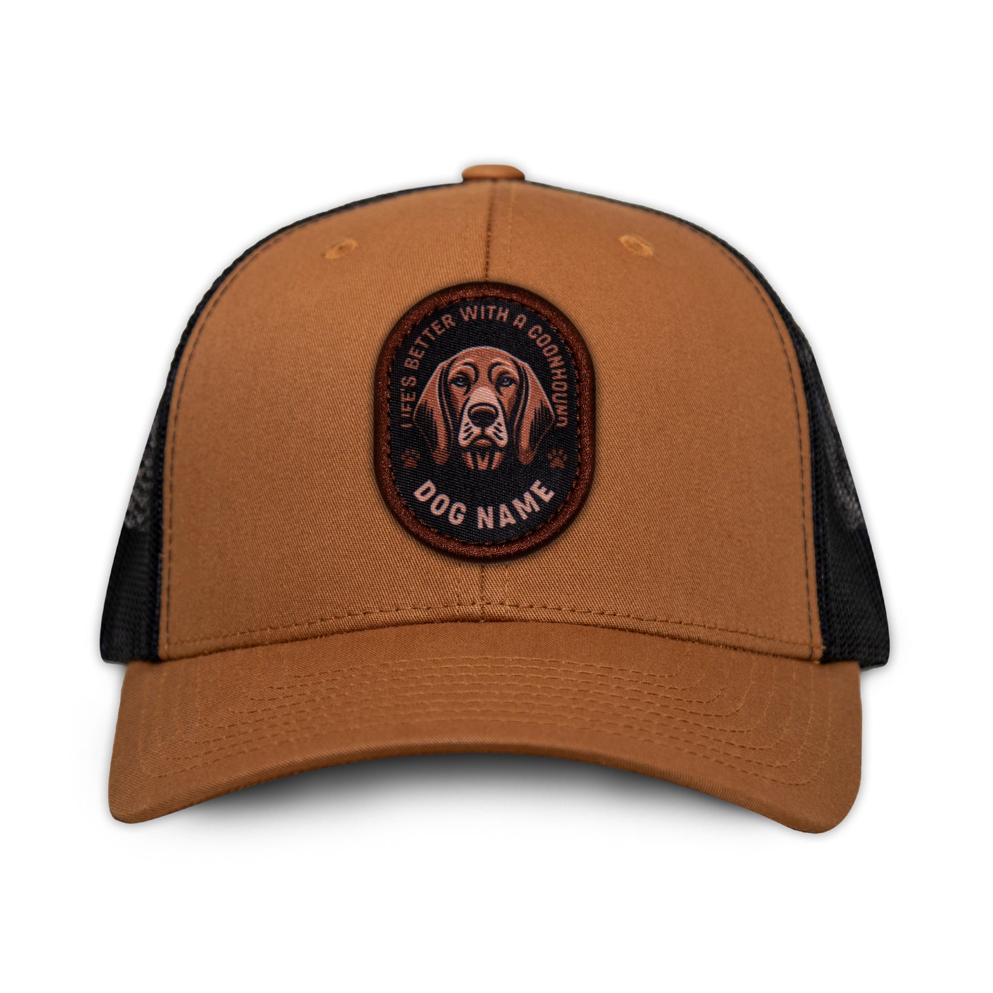 Coonhound (Brown) Trucker