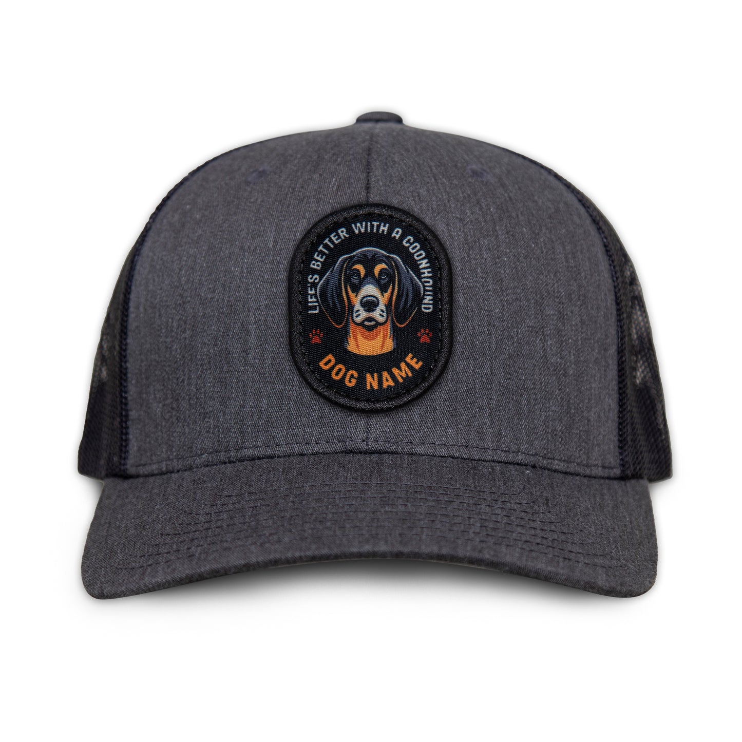 Coonhound (Black & Tan) Trucker