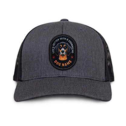 Coonhound (Black & Tan) Trucker