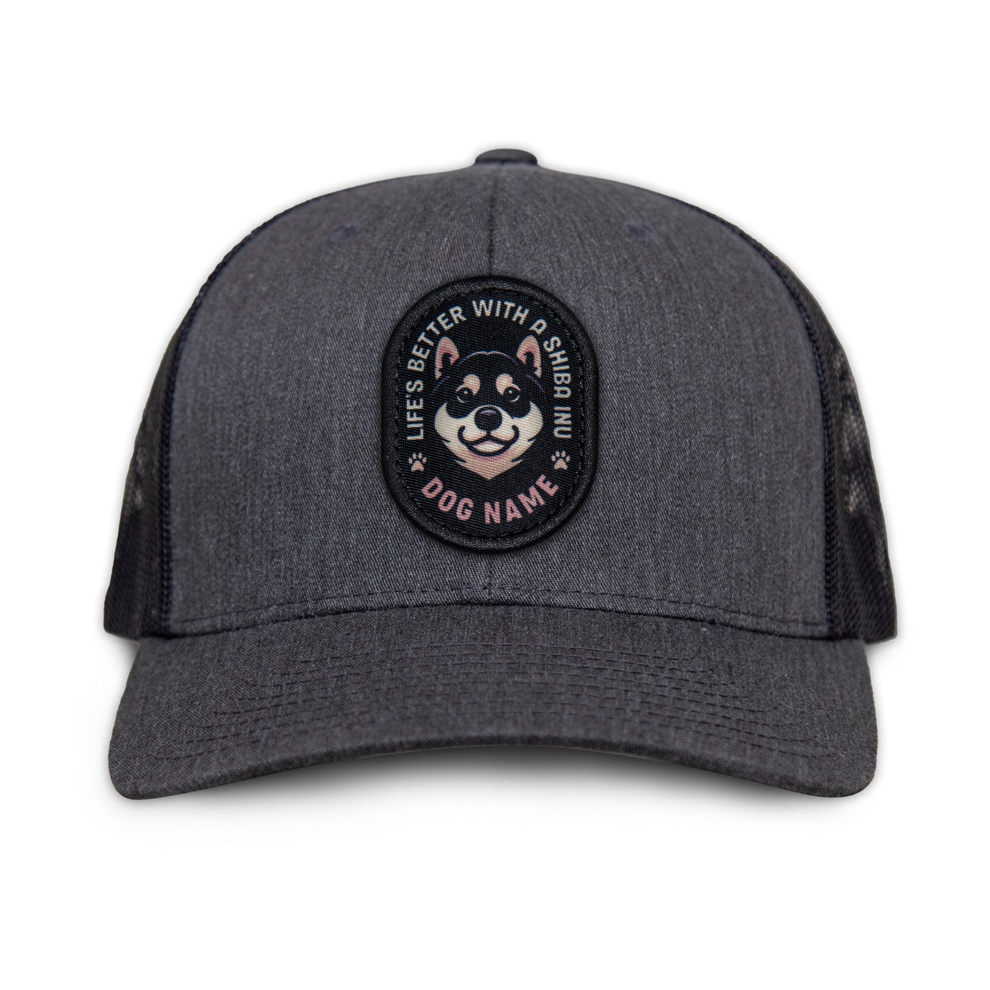 Shiba Inu (Black & Tan) Trucker