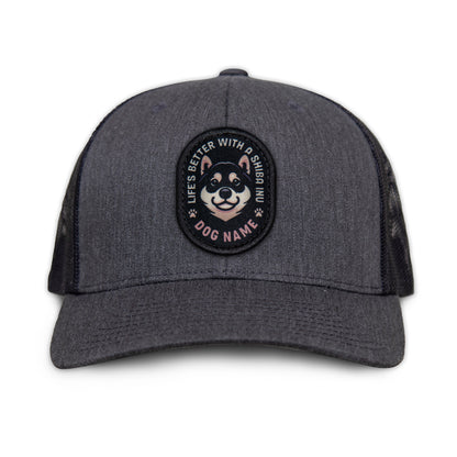Shiba Inu (Black & Tan) Trucker