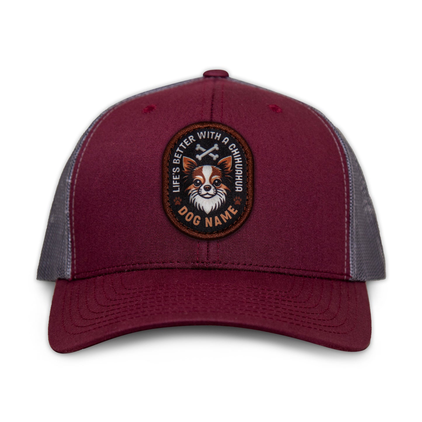 Chihuahua (Brown/White) Trucker
