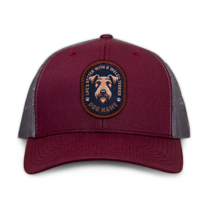 Welsh Terrier Trucker