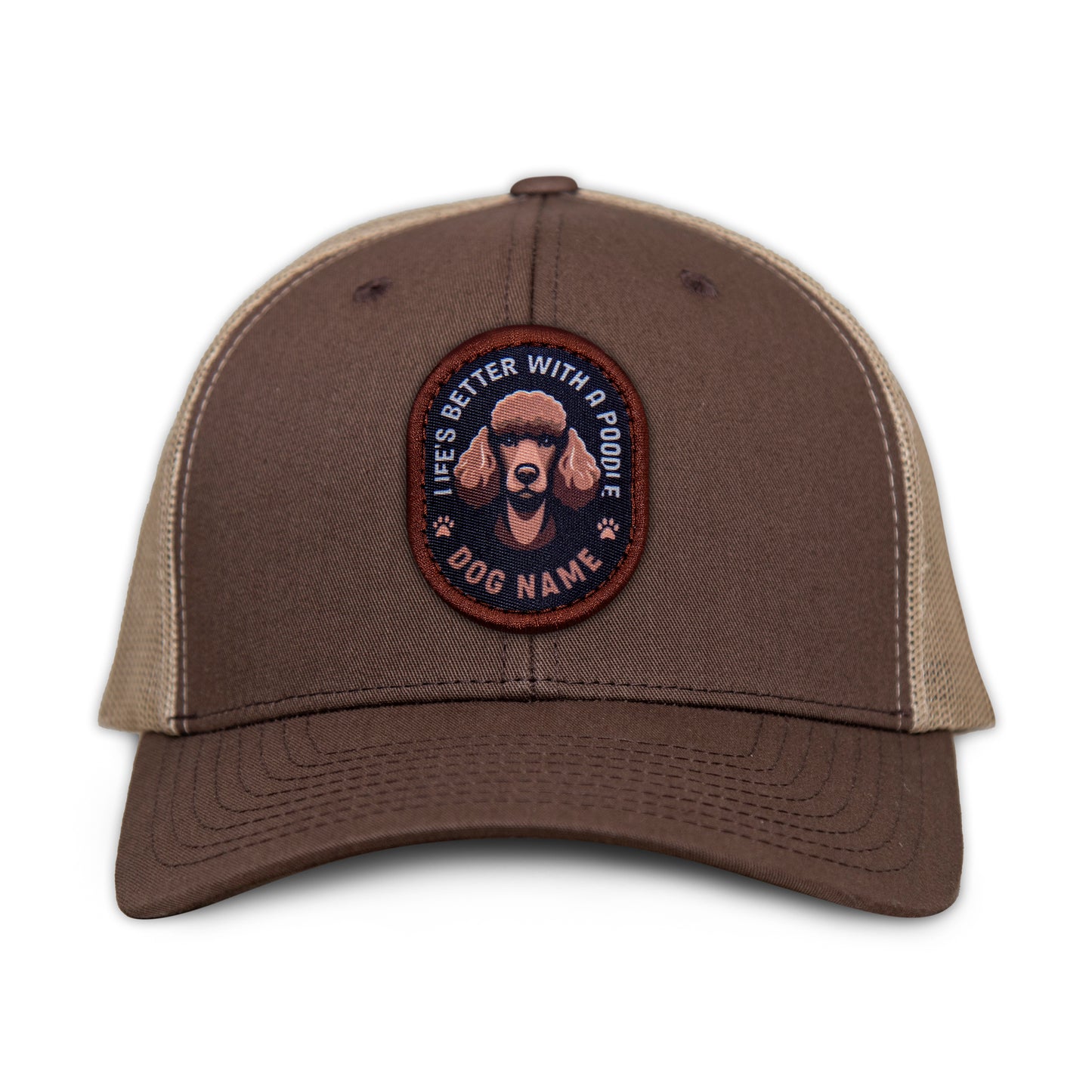 Poodle (Brown) Trucker
