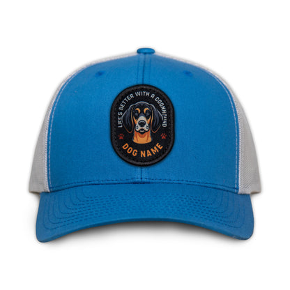 Coonhound (Black & Tan) Trucker