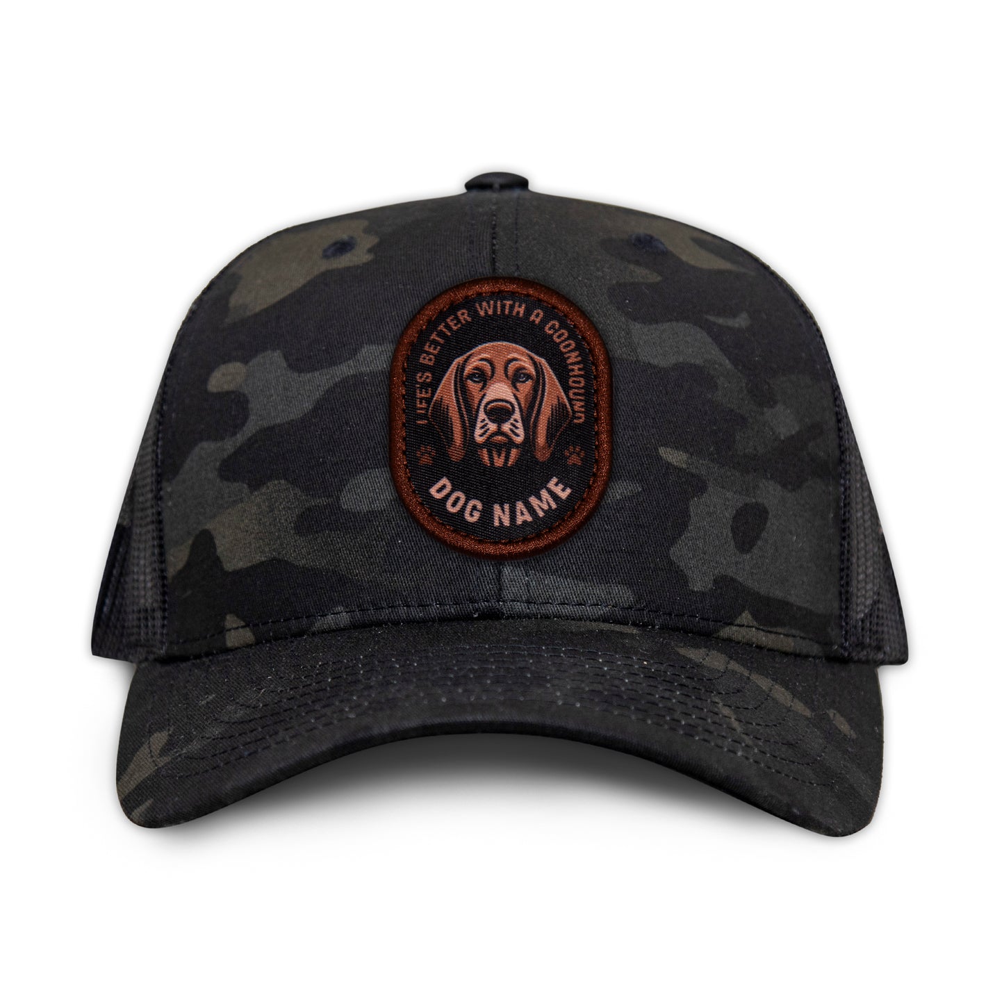 Coonhound (Brown) Trucker