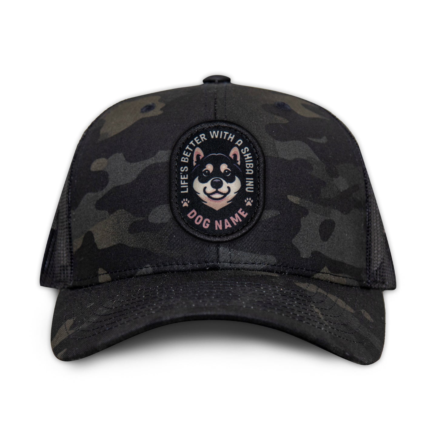 Shiba Inu (Black & Tan) Trucker