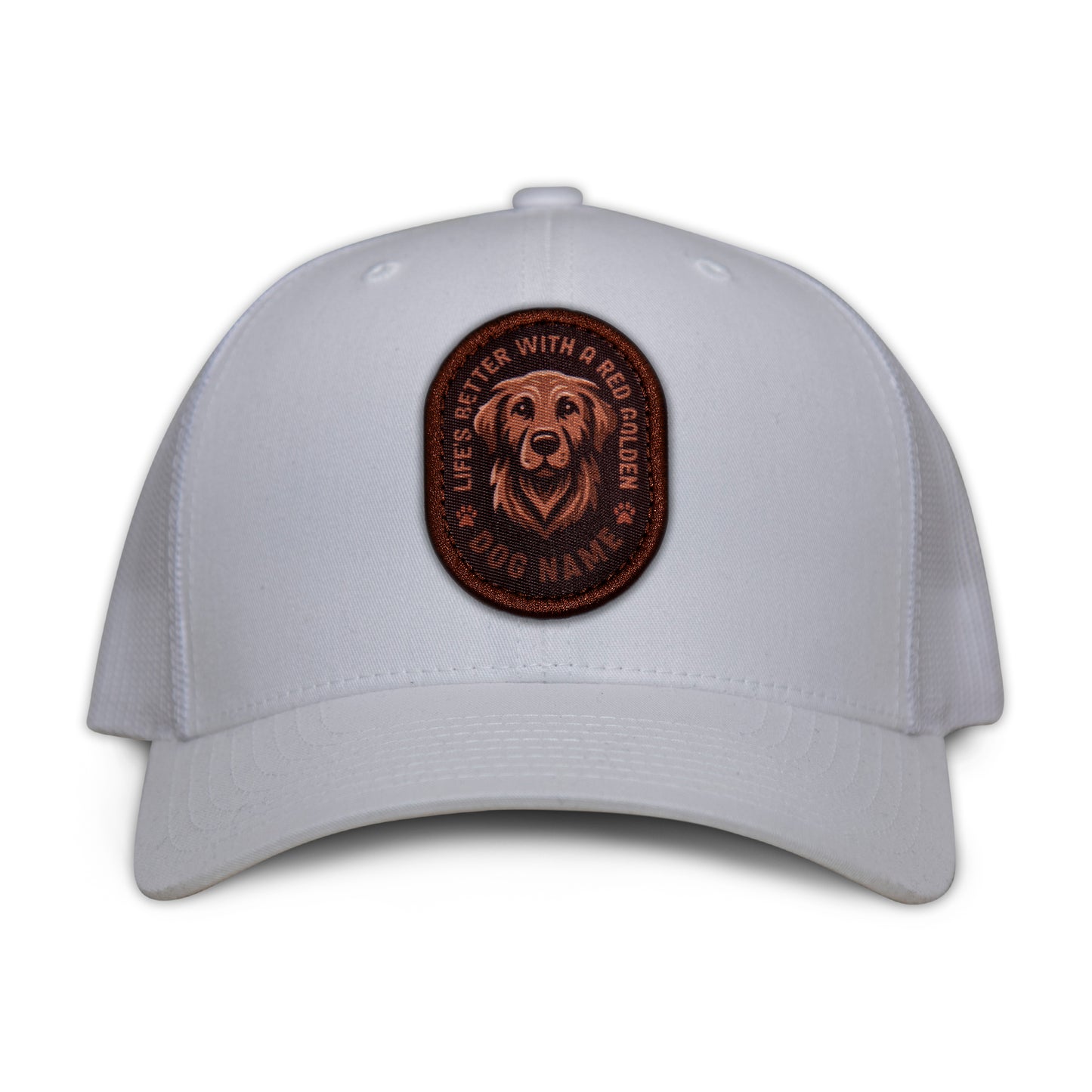Golden Retriever (Red) Trucker