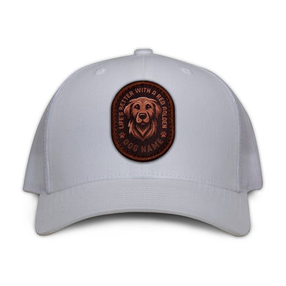 Golden Retriever (Red) Trucker
