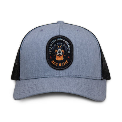 Coonhound (Black & Tan) Trucker