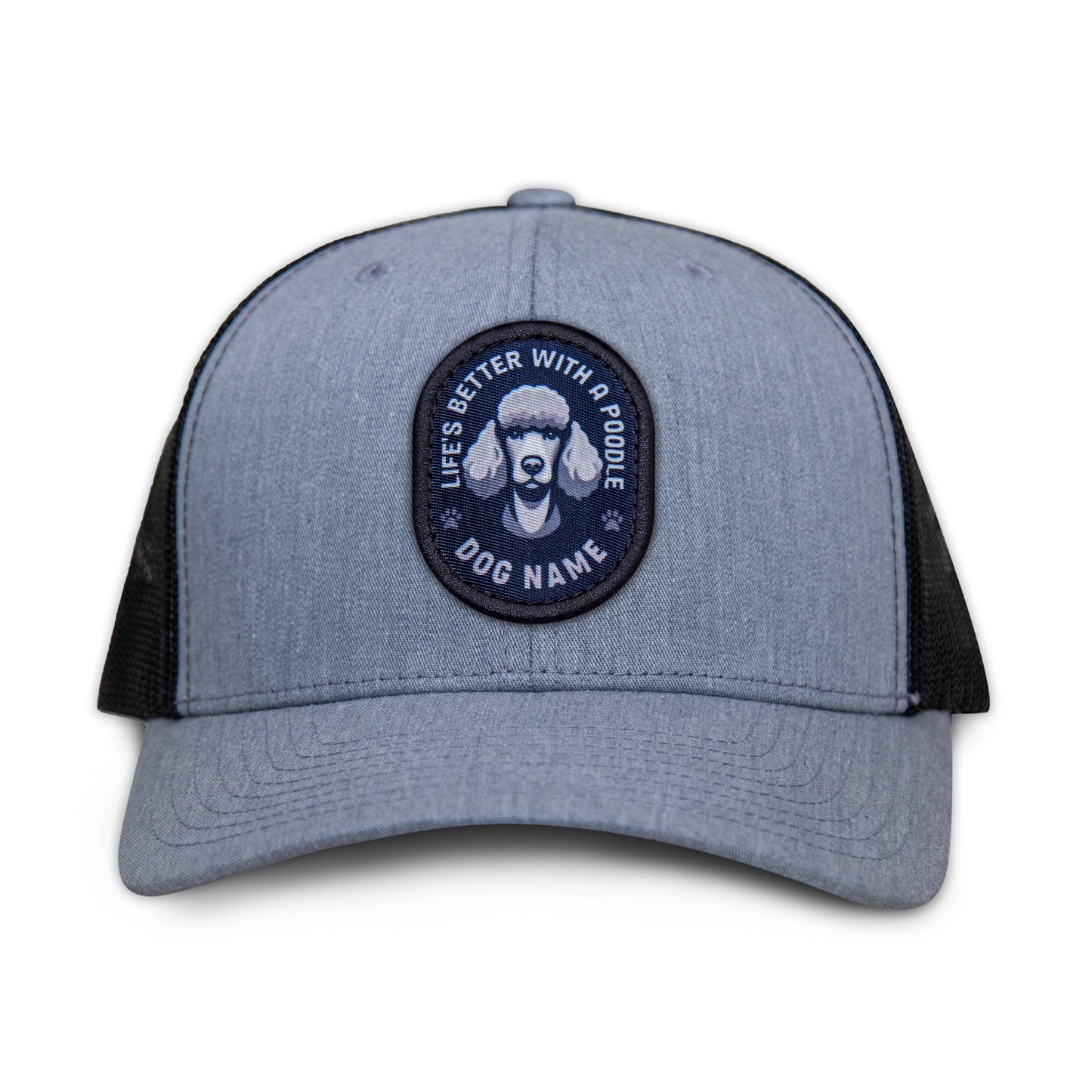 Poodle (Silver) Trucker