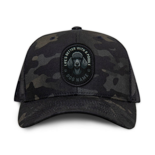 Poodle (Black) Trucker