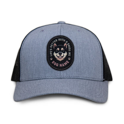 Shiba Inu (Black & Tan) Trucker