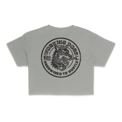 Working Dogs Crop T-Shirt