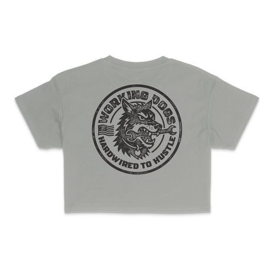 Working Dogs Crop T-Shirt